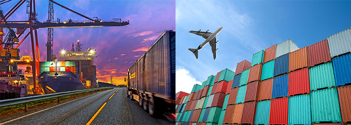 Freight forwarding services, air, ship, truck